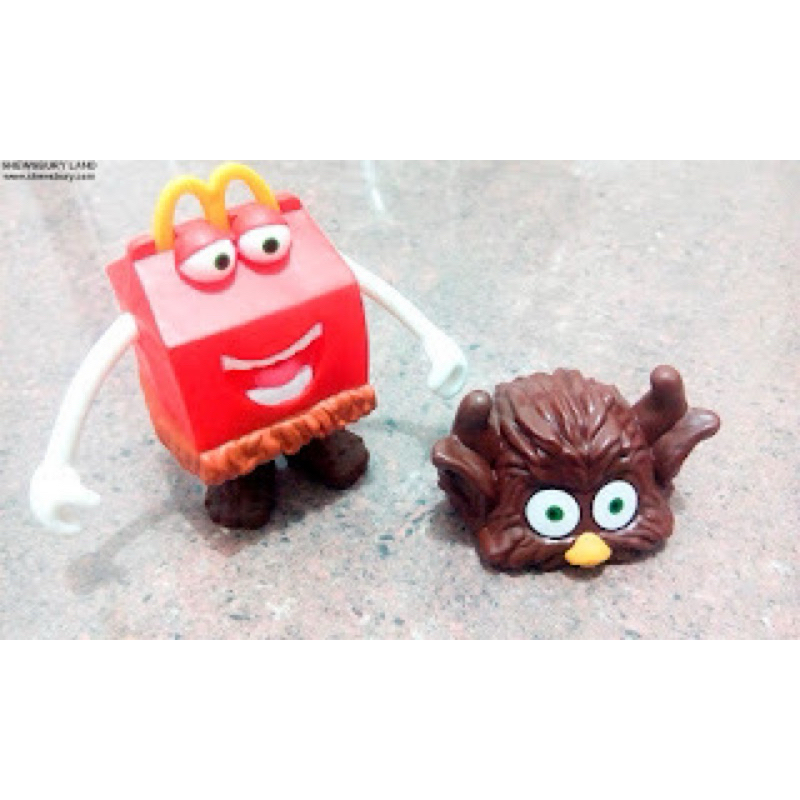 2016絕版麥當勞 兒童餐玩具 咖啡色可愛怪物MCDONALD'S HAPPY MEAL TOYS MONSTER