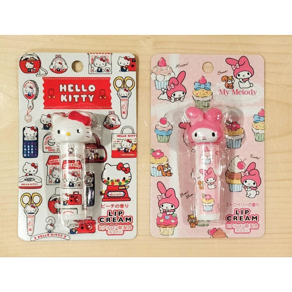 Sanrio 三麗鷗 造型護唇膏 Hello Kitty 凱蒂貓 Melody 美樂蒂 潤唇膏