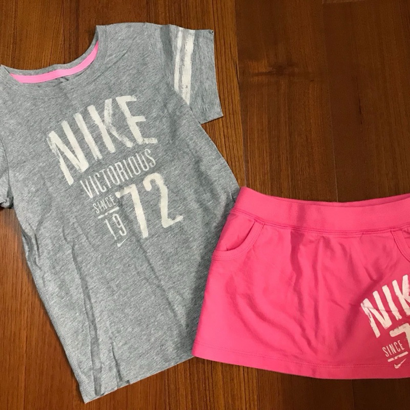 Nike小女童裙子套裝