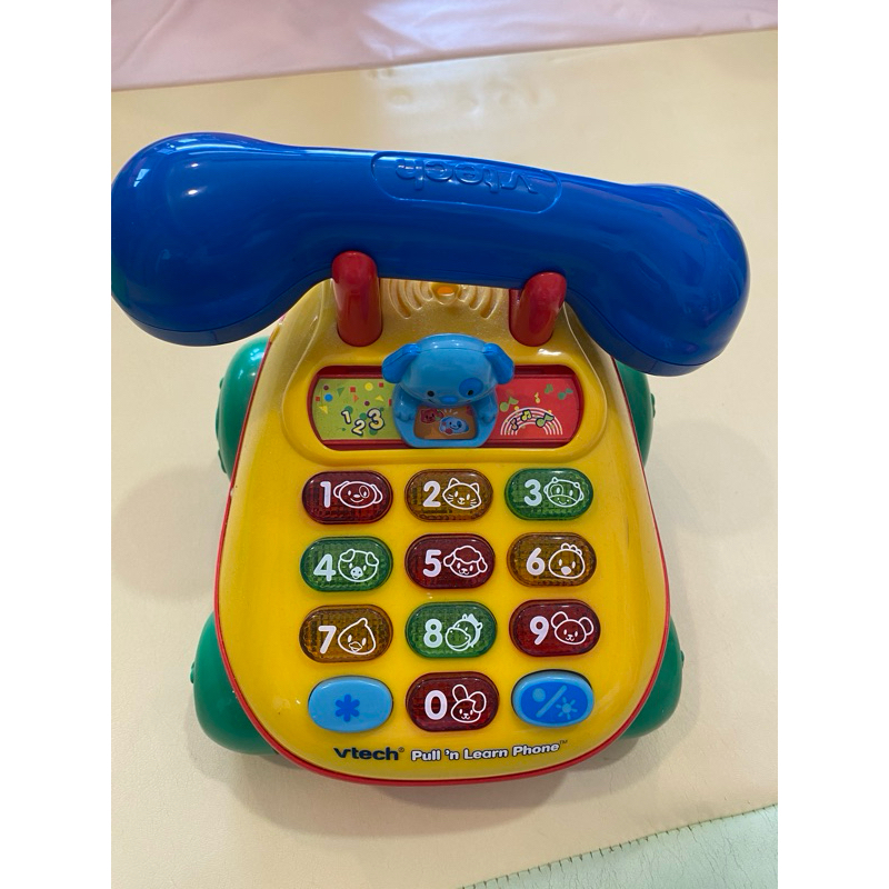 Vtech】歡樂寶寶學習電話玩具