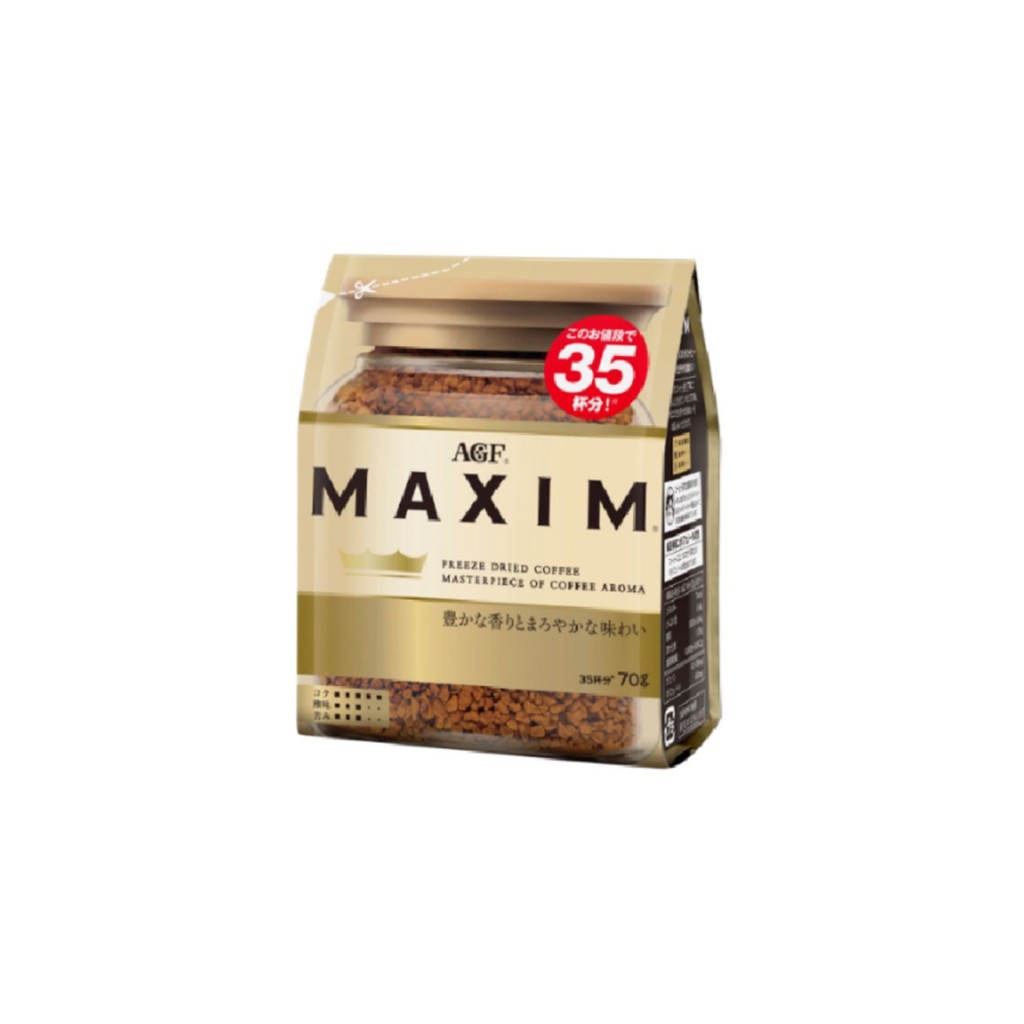 &lt;現貨🎉&gt; AGF MAXIM 香醇即溶咖啡 補充包(袋) 60g