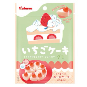 【現貨 】【草莓蛋糕軟糖】【日本零食】貼媽 日本零食代購 甜食糖果 造型軟糖 蛋糕軟糖 休閒零食