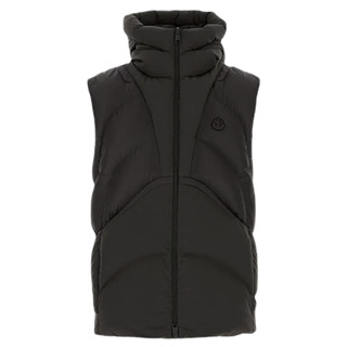 【鋇拉國際】MONCLER 男款 ODON 連帽厚款羽絨背心 深灰色 義大利正品代購 歐洲代購 臺北實體工作室
