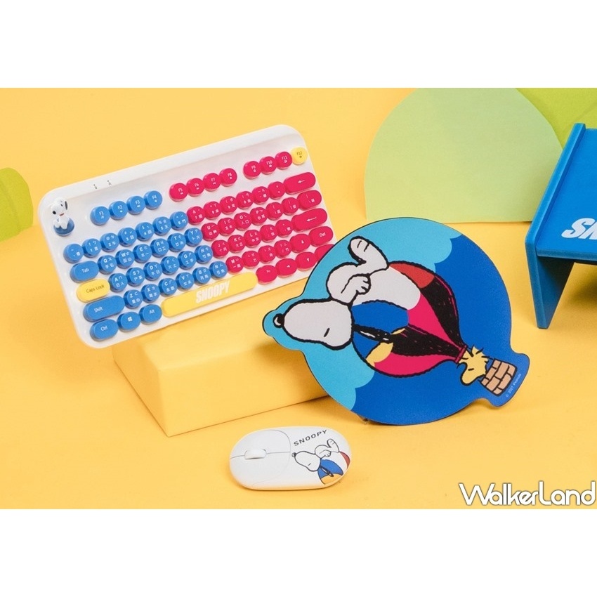 Peanuts史努比 x康是美 無線鍵盤滑鼠組潮玩藝術 史努比無線鍵盤鼠組 鍵鼠組 無線鍵盤 無線滑鼠 隨插即用