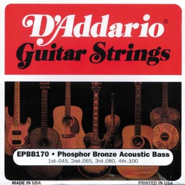 美國D'Addario EPBB170 木貝斯專用弦（45~100）【貝斯弦專賣店/EPBB-170/DAddario】