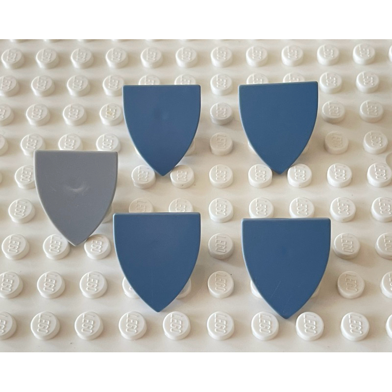 LEGO樂高 二手 絕版 沙藍色 盾牌 空白盾牌 3846 4165657 C007（隨機）