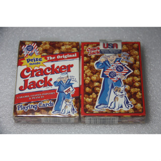 Hoyle Cracker Jack 美國知名老牌 好傢伙玉米花 焦糖花生爆米花 撲克牌 稀少2000版 百事
