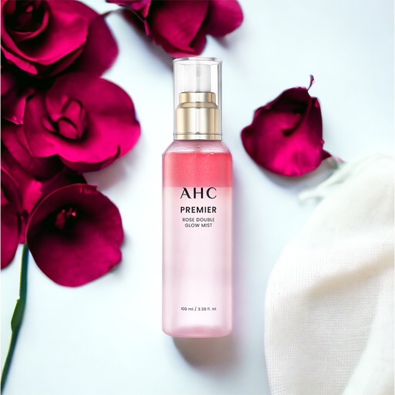 [韓國肯妮] 韓國 AHC 膠原蛋白玫瑰雙重保濕噴霧 100ml Premier ROSE 化妝水 保濕