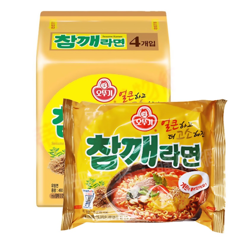 韓國不倒翁！芝麻拉麵 OTTOGI 泡麵 不倒翁泡麵 拉麵 即泡即食 芝麻風味 拉麵泡麵