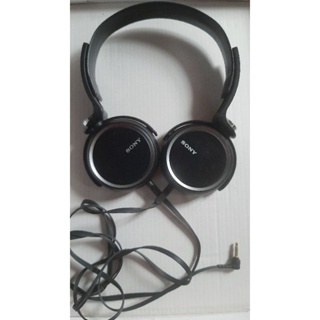 二手 SONY 重低音耳罩式耳機 MDR-XB400 黑色