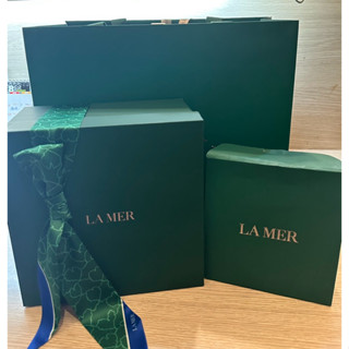 LA MER綠寶盒 紙盒 禮盒 緞帶 海洋拉娜 大提袋