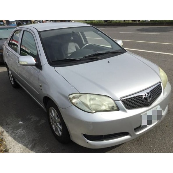 TOYOTA VIOS 2006-10 銀 1.5 汽油