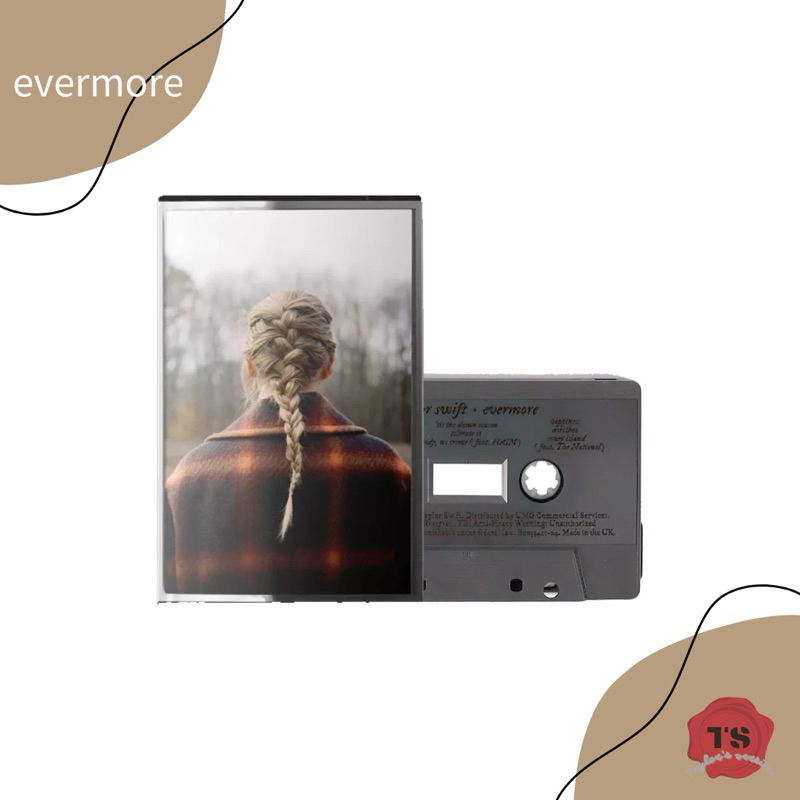 （現貨）Taylor swift evermore cassette 泰勒絲永恆傳說卡帶