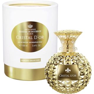 停產 Marina de Bourbon 瑪莉安娜 金色水晶 CRISTAL D'OR 淡香精 100ML