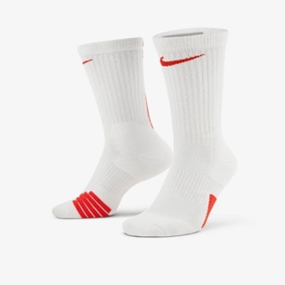 全新Nike Elite Crew Socks 白橘紅 籃球襪 中筒襪 SX7622-105