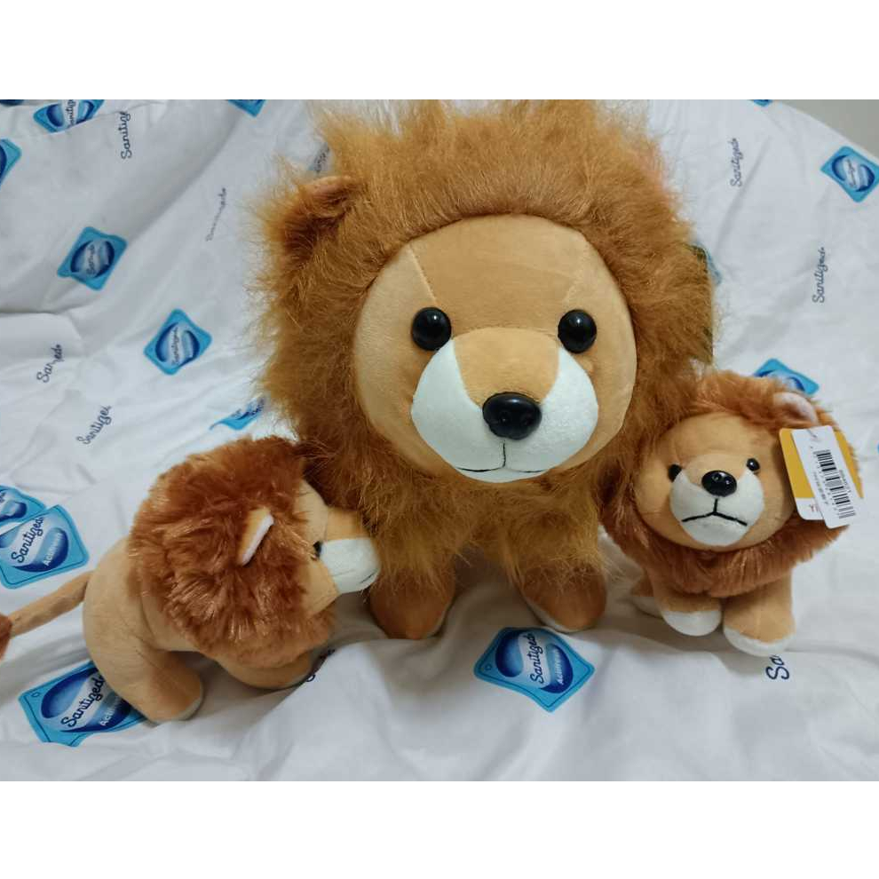 獅子娃娃~動物玩偶~12吋~獅子玩偶 可愛小獅子🦁️ 獅子玩偶~Q版獅子~獅子王娃娃~絨毛玩偶~獅子布偶~安撫娃娃畢業禮