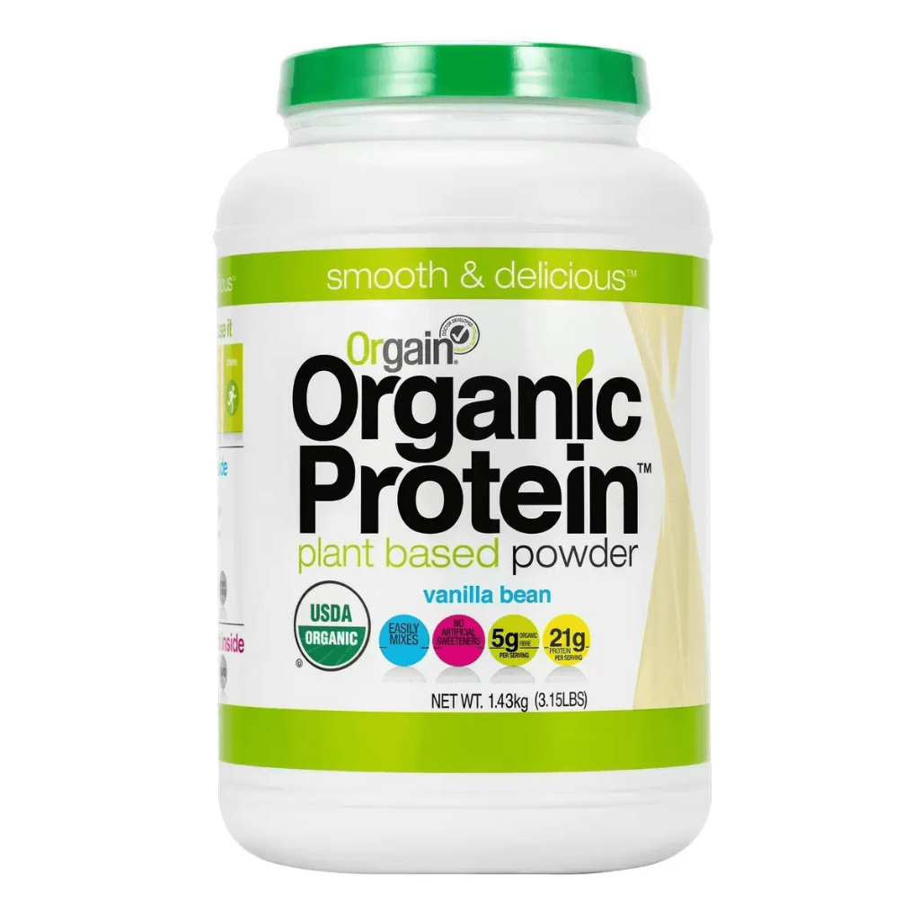 【賣家代購 可刷卡】Orgain 有機植物性蛋白營養補充粉 香草口味 1.43公斤 #1050700 杰洋好市多代購