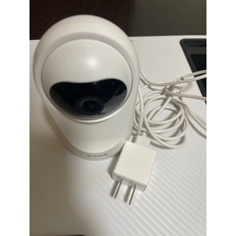 二手D-Link DCS-6501LH 1080P 200萬畫素無線旋轉網路攝影機/監視器 IP CAM(白色)