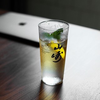 山崎杯威士忌酒杯日式酒吧 HIGHBALL白州嗨棒薄杯子
