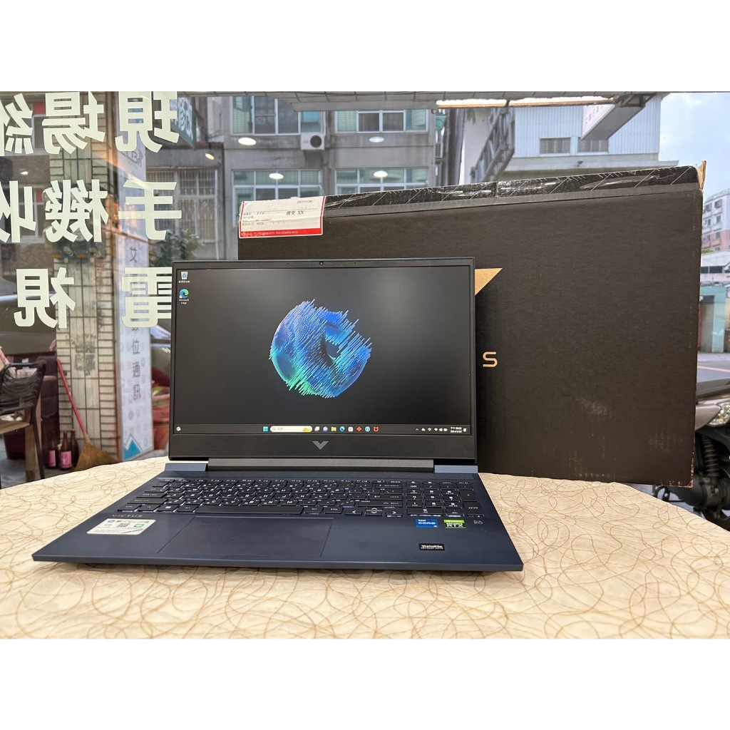 【艾爾巴二手】HP i5-11400H/24G/512G/RTX3060 15.6吋 藍 #二手筆電#勝利店 2DPCK