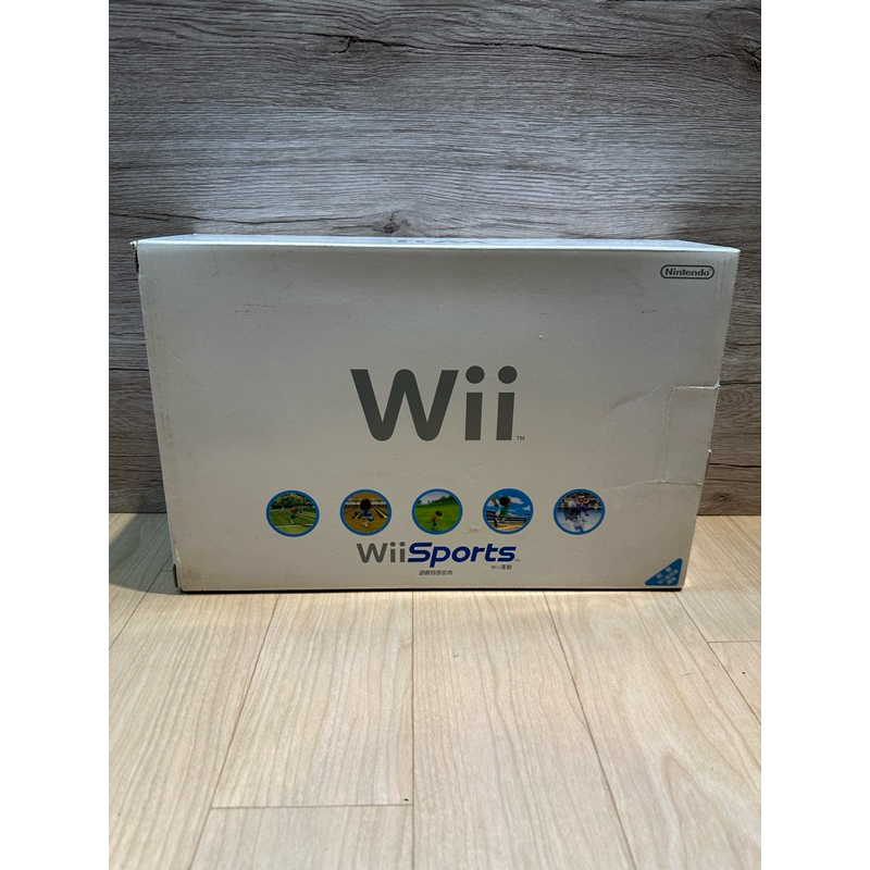 任天堂Wii整套主機 （二手盒裝含圖上配件）二手任天堂  Wii 主機