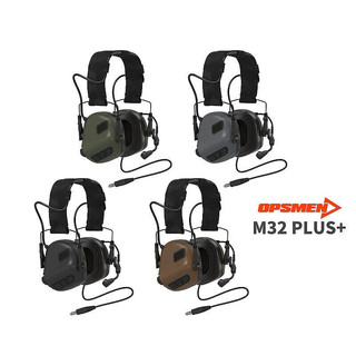 （圓仔）Opsmen M32 Mod4 Plus 軍規抗噪耳機+麥克風，拾音降噪，Earmor~M32P 國軍 抗噪