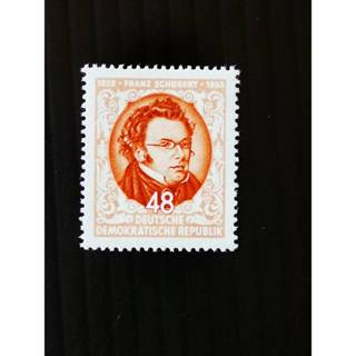 (C11322)德國1953年音樂作曲家舒伯特郵票 1全