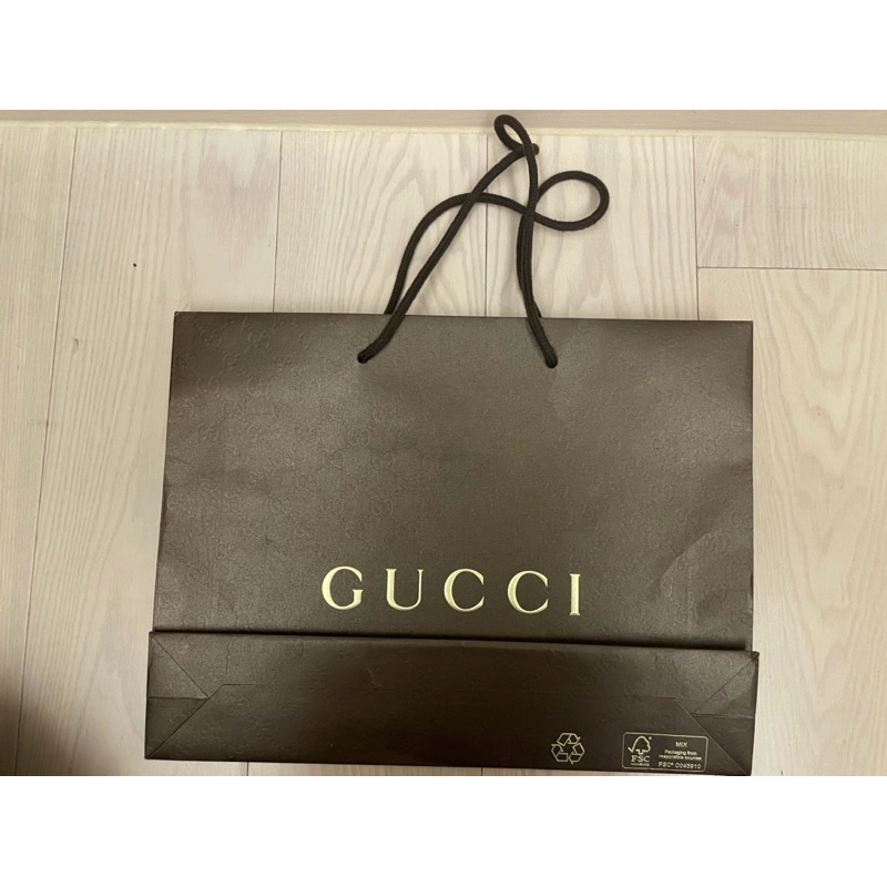Gucci 紙袋 禮物袋