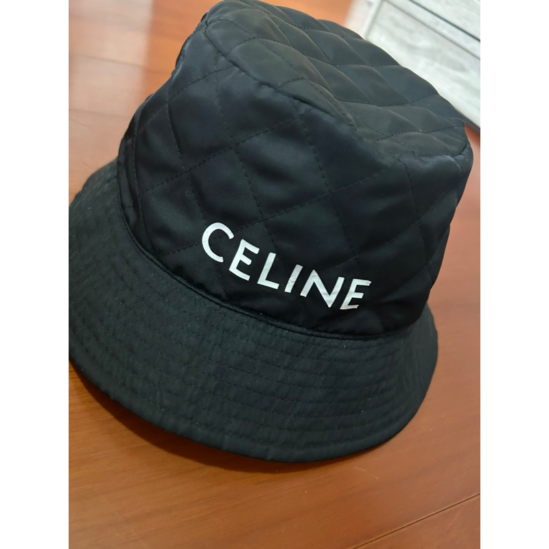 Celine 格紋漁夫帽