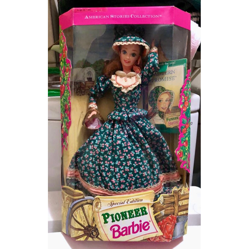 現貨 1994 American Stories Pioneer Barbie 美國西部拓荒故事古董芭比娃娃