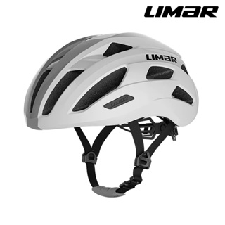 LIMAR 自行車用防護頭盔 MALOJA 白-灰 (M-L) / 公路車安全帽 單車帽 自行車帽