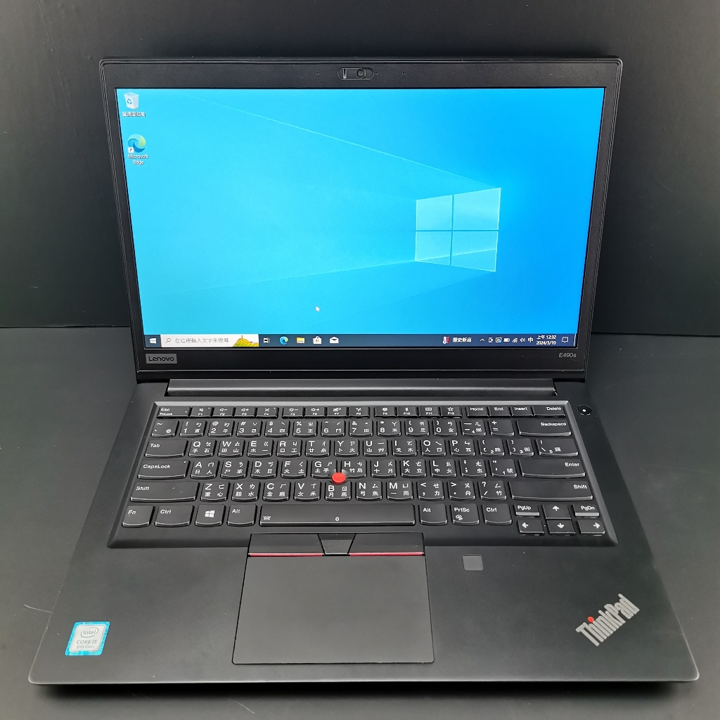 兒童節促銷★二手筆電Lenovo E490s i5-8265u 解析度1920X1080FHD 支援M.2   14"吋