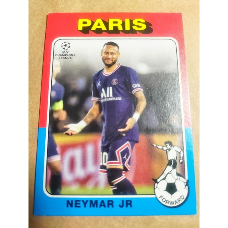 🔥復古卡🔥2022 topps 歐冠 PSG 內馬爾 Neymar 球員卡