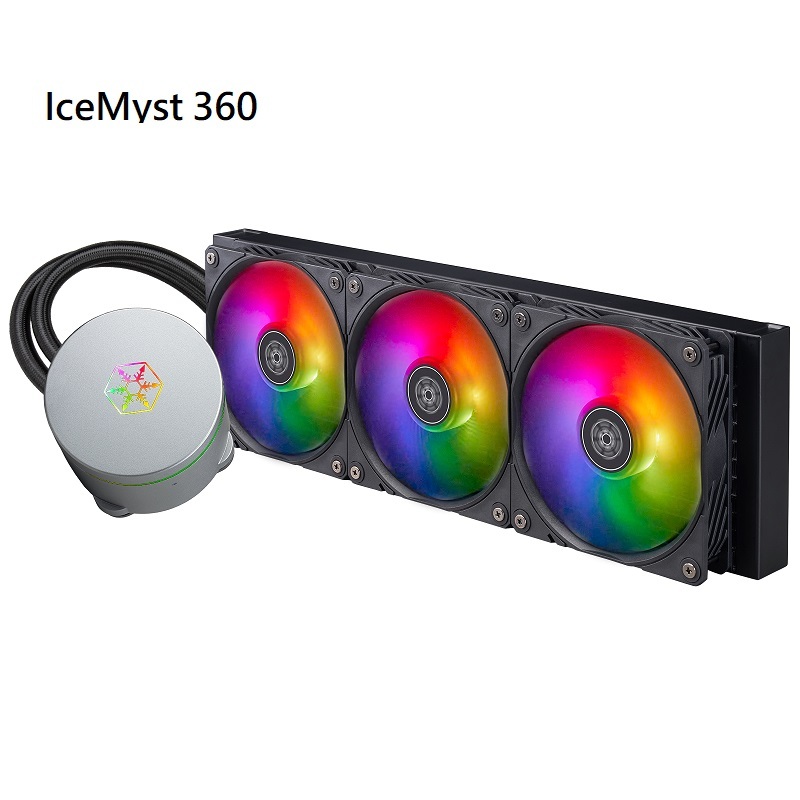 銀欣 IceMyst 360/420 一體式水冷散熱器/SST-IM360-ARGB/SST-IM420-ARGB