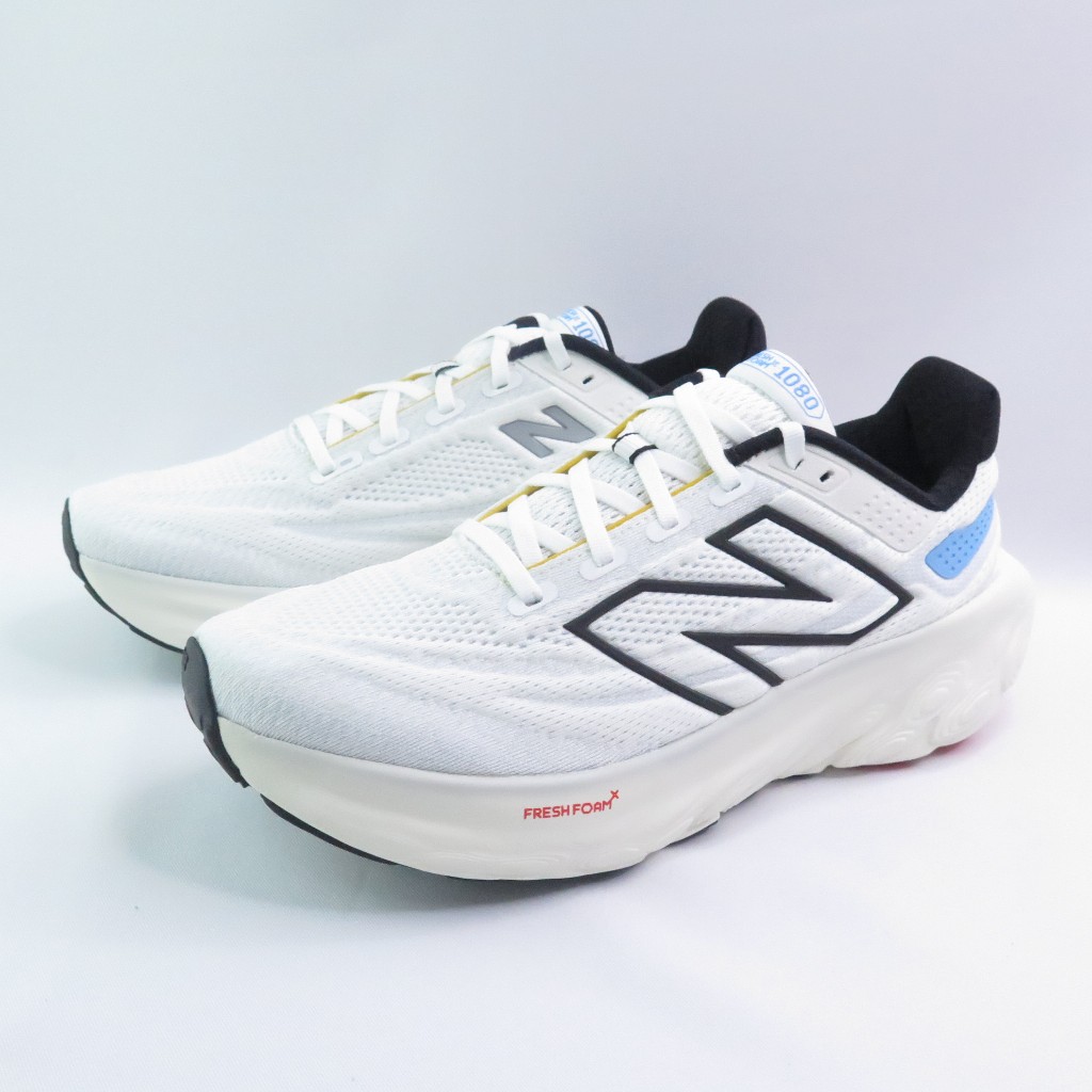 New Balance 1080 M108013A 男款 慢跑鞋 緩震 透氣 2E楦 白鞋【iSport愛運動】