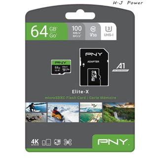 [ 好市多代購 ] PNY 必恩威 PNY 64GB Elite X MicroSD 好事多代買服務 記憶卡含SD轉接卡