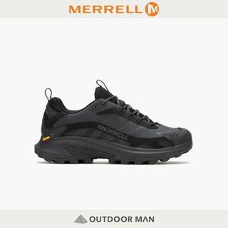 [Merrell] 男款 Moab Speed 2 GTX健行鞋 黑色 寬楦 (ML037513W)