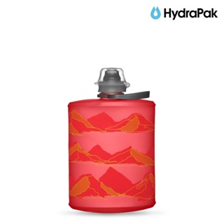 HydraPak Stow Mountain 500ml 軟式水壺 【紅木紅】