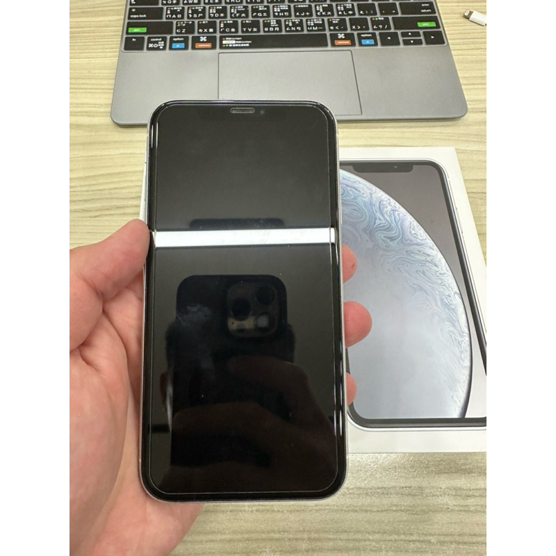 IPHONE XR 128G 白 電池83% 中古機 二手機