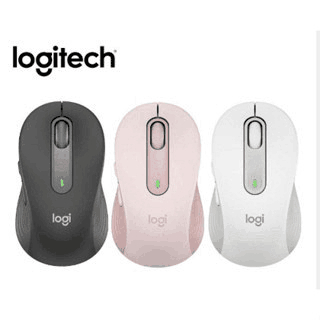 適用於 Logitech 羅技M650L無線雙連接 多工靜音無線滑鼠 玫瑰粉 珍珠白 石墨灰 無聲 藍牙