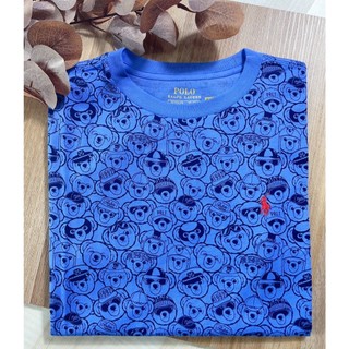 【良威精品】Ralph Lauren POLO熊 青年版 滿版 男女皆可 短T 正品/全新/美國代購/現貨/滿額免運