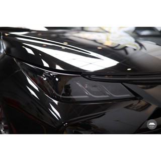 [膜谷包膜工作室] Toyota Altis 12代 大燈 犀牛皮 一對 燻黑 改裝(難度較高、請斟酌下單