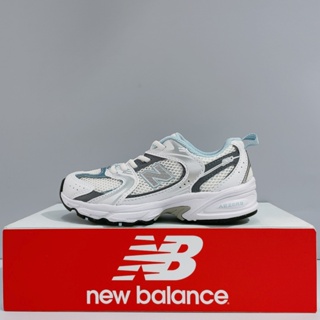 New Balance 530 NB 中童 白色 香檳藍 寬楦 鬆緊帶 運動 休閒鞋 慢跑鞋 PZ530RA