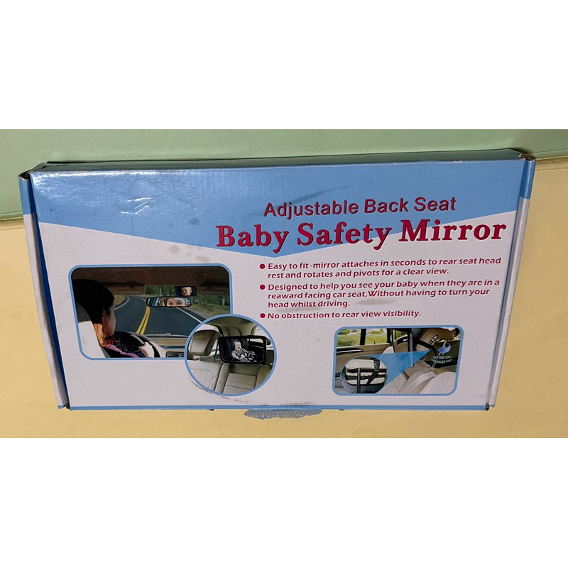 車載兒童安全座椅專用反向嬰兒反光鏡提籃後視鏡車內寶寶觀察鏡子