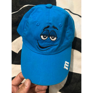 kid 二手 古著 M&M mm 巧克力 藍 kid 兒童 老帽 棒球帽 cap 帽 帽子