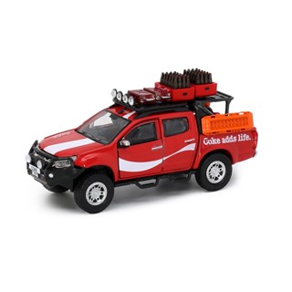 【Tiny City】 ISUZU D-MAX Coca-Cola 1/64 可口可樂 合金 汽車模型 模型車 toy