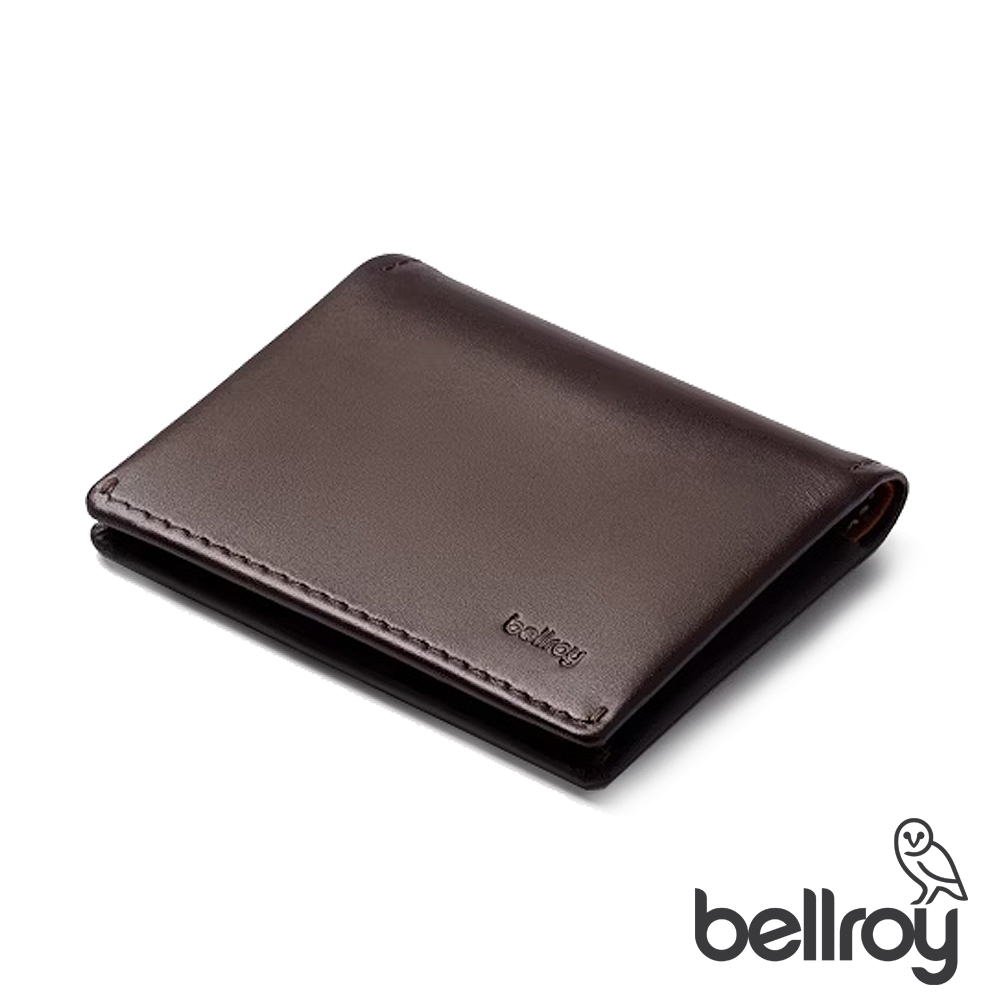 Bellroy Slim Sleeve 系列真皮超薄短夾 - 深咖啡 WSSB