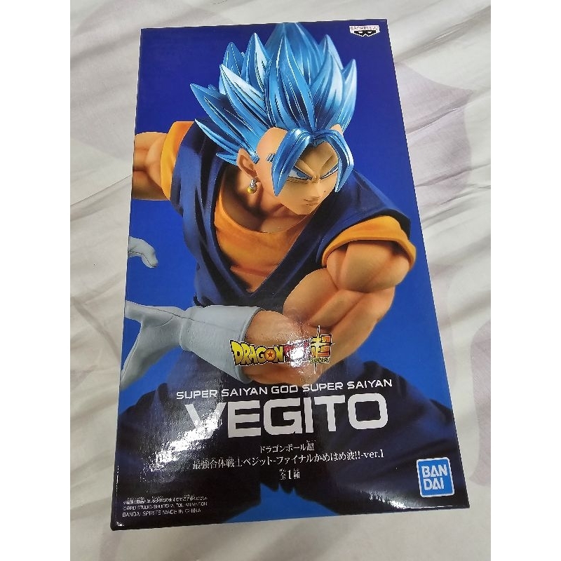 代理版 七龍珠VEGITO 最強合體戰士 終極龜派氣功 ver.1 貝吉特 藍髮