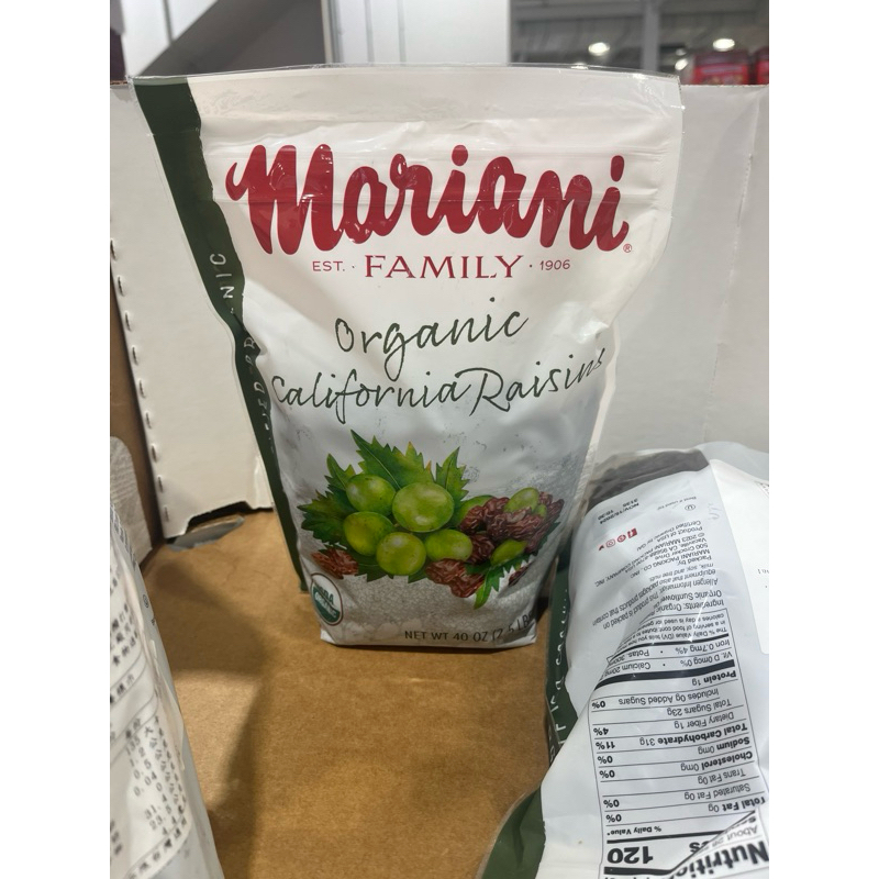 《Costco 好市多代購》Mariani 美國有機葡萄乾