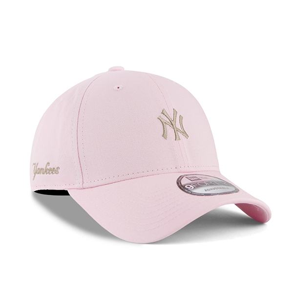 【NEW ERA】MLB NY 紐約 洋基 少女粉 金字 老帽 限量 9FORTY 潮流【ANGEL NEW ERA】